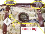 coach diaper bag tag