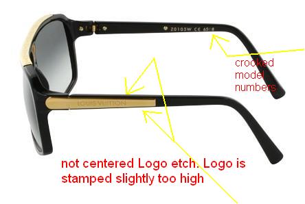 fake louis vuitton glasses