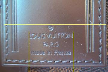 Louis Vuitton Damier Label | Real or Fake Logo?