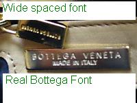 real Bottega logo stamp