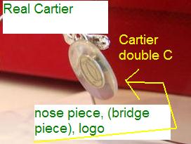 Authentic Cartier bridge piece