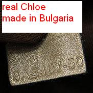 real Chloe serial number
