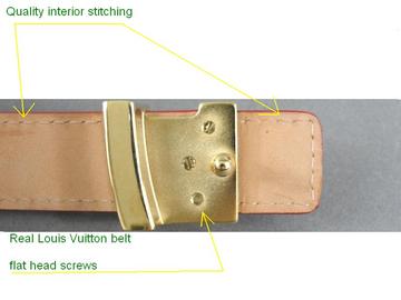 Louis Vuitton flat head screws